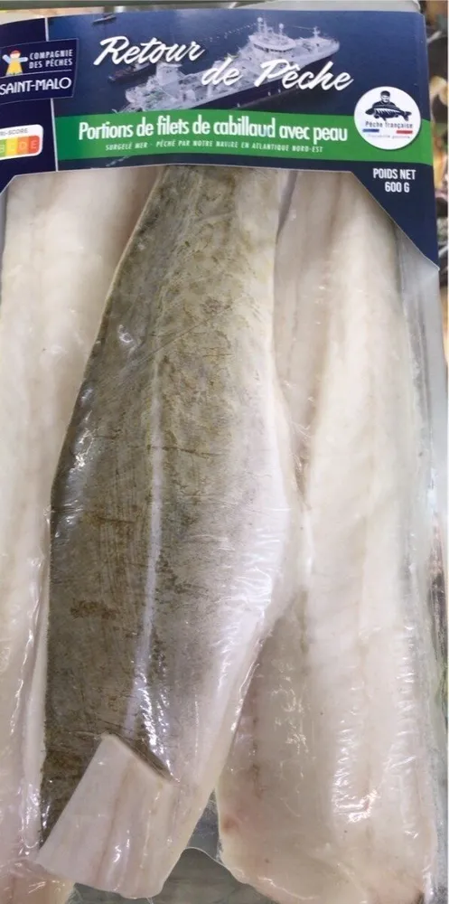 Filets cabillaud
