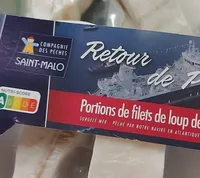 Poisson de filet loup de mer