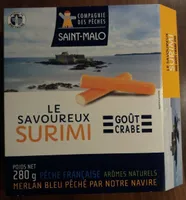 Le savoureux surimi goût crabe