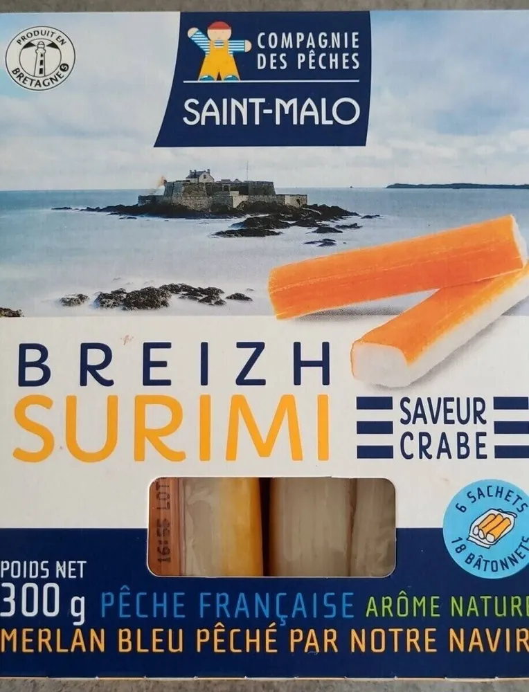 Breizh surimi saveur crabe