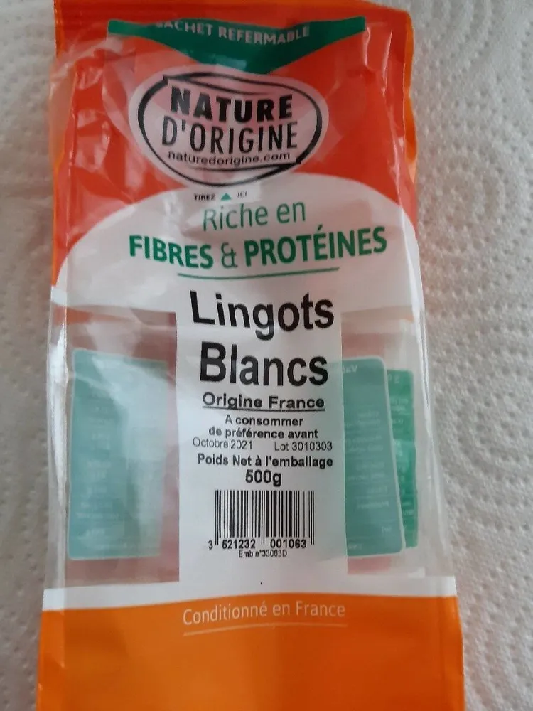 Lingots blancs