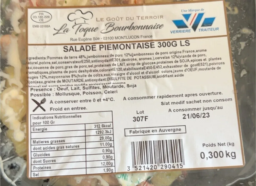 Salade piémontaise