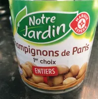 Champignons de paris entiers 1er choix