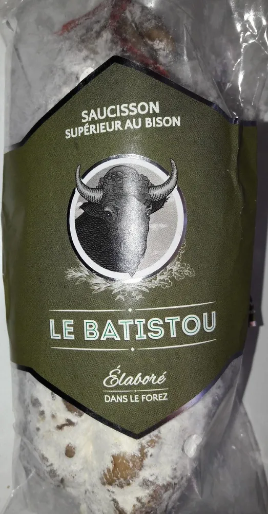 Saucisson supérieur au bison