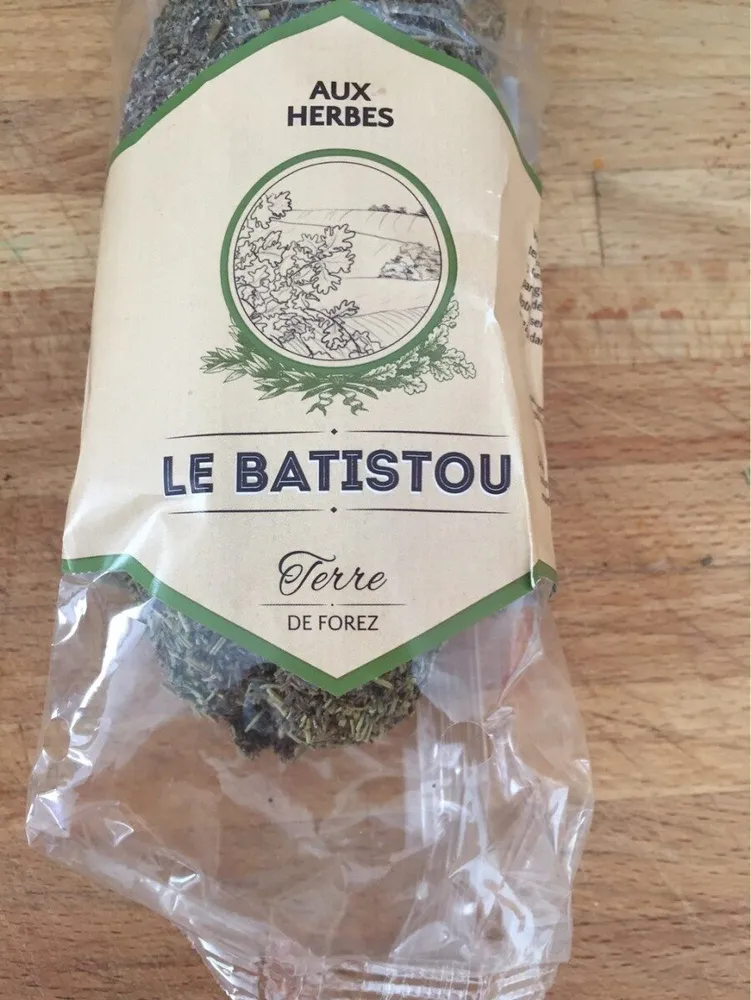 Saucisson pur porc enrobé aux herbes