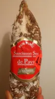 Saucisson sec de pays