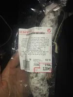 Saucisse seche cepes