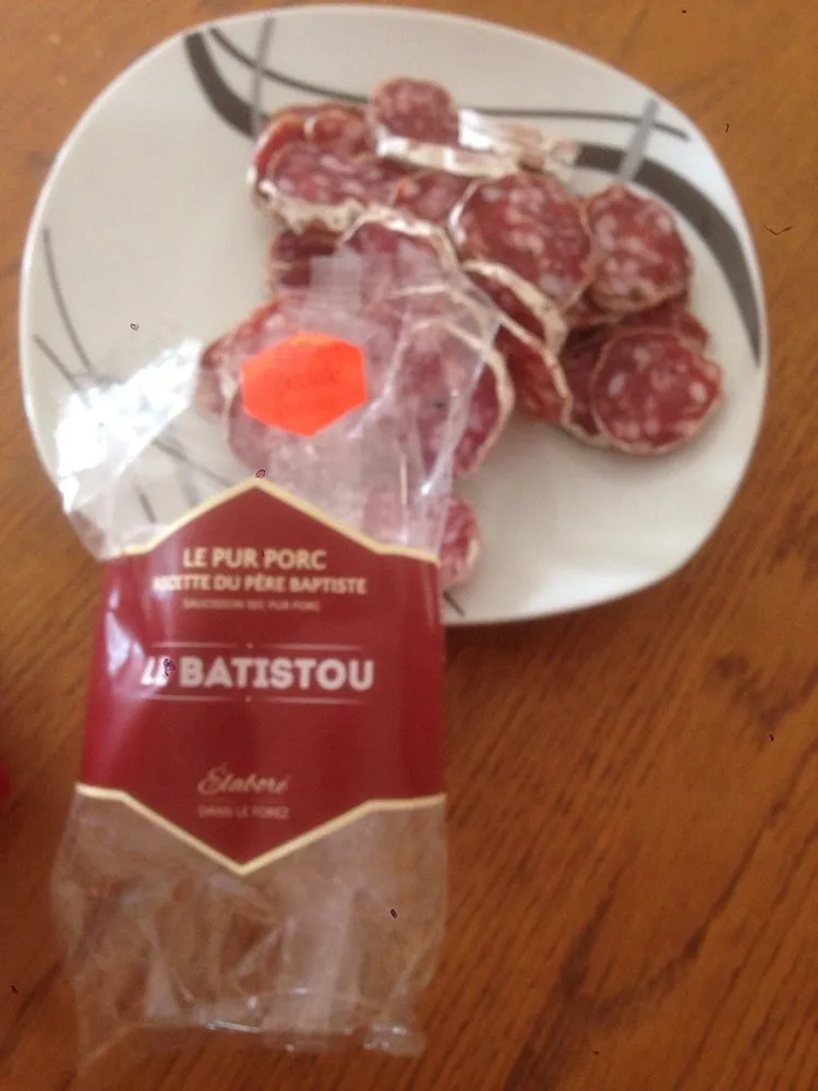 Le pur porc recette du père Baptiste saucisson sec pur porc