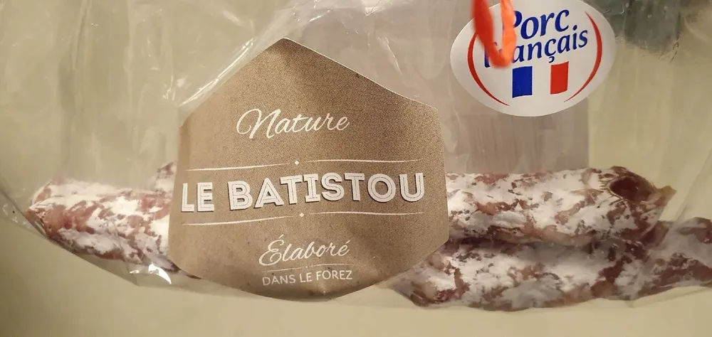 Saucisson sec p'tit Baptiste nature