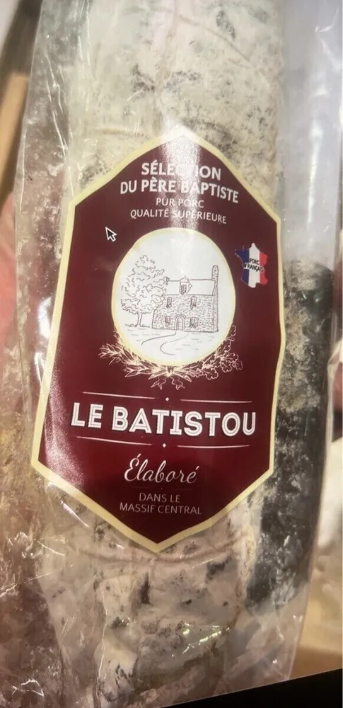 Saucisson le batistou pur porc