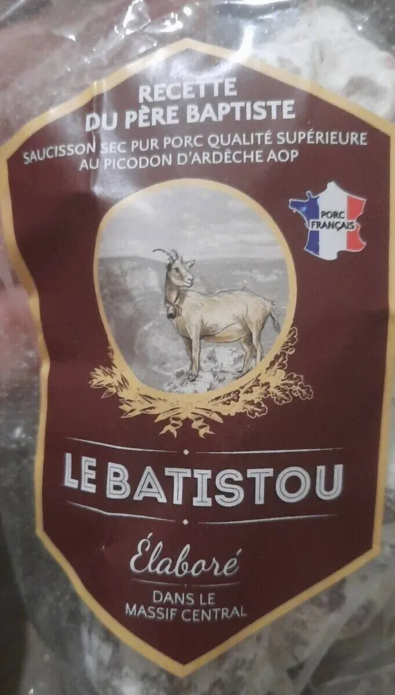 Saucisson sec pur porc