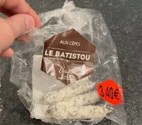 Saucisson aux cèpes
