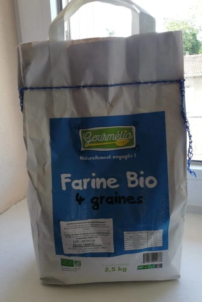 Farine bio 4 graines