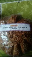 Miche de pain au malt
