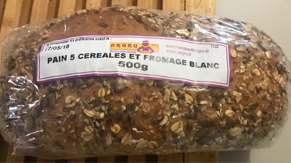 Pain 5 céréales et fromage blanc 500g