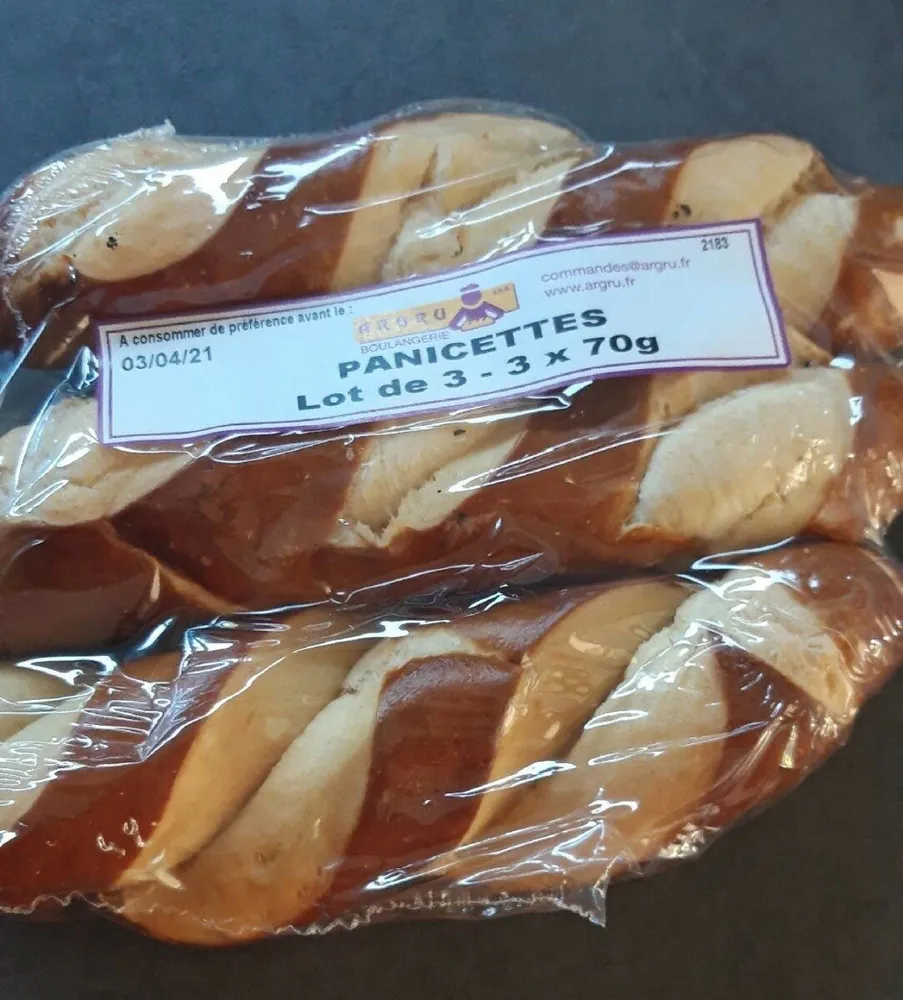 Panicettes lot de 3