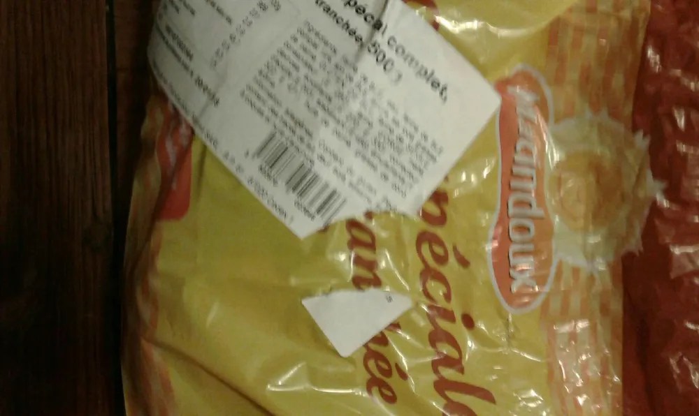 Boule Speciale Complet tranchee 500g