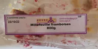 Millefeuille framboises
