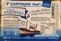 Filets de sardines à l'huile d'olive