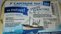 Thon albacore pêché à l'hameçon