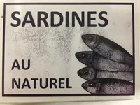 Sardines au naturel