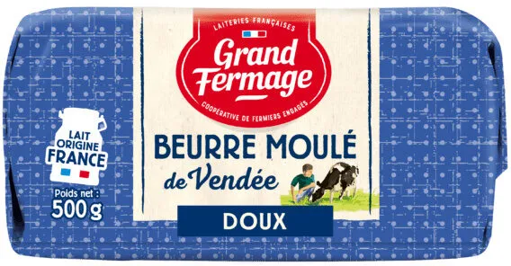 Beurre moulé de Vendée doux