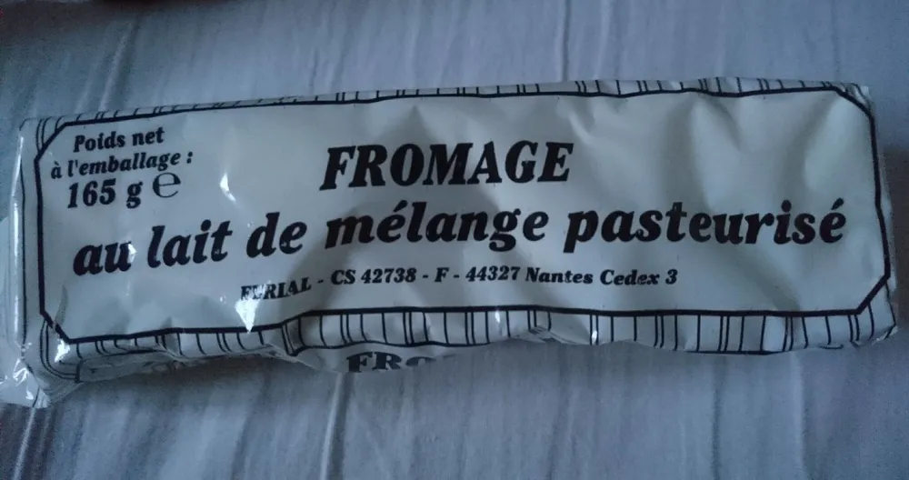 Fromage au lait de mélange pasteurisé