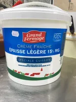 Crème Fraîche épaisse Légère 15 %