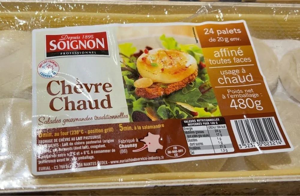 Palet De Chèvre Chaud Affiné