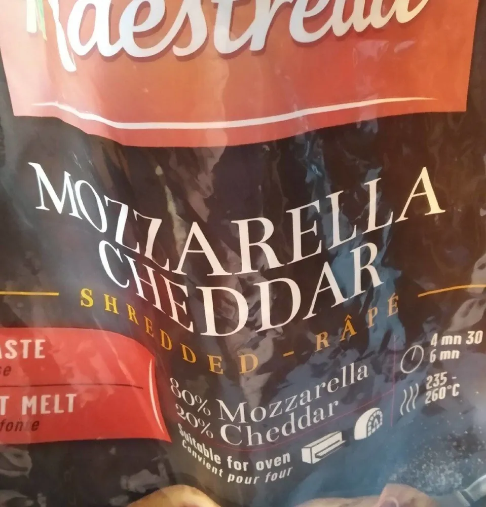 Mozzarella cheddar