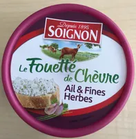 Le fouetté de chèvre ail et fines herbes