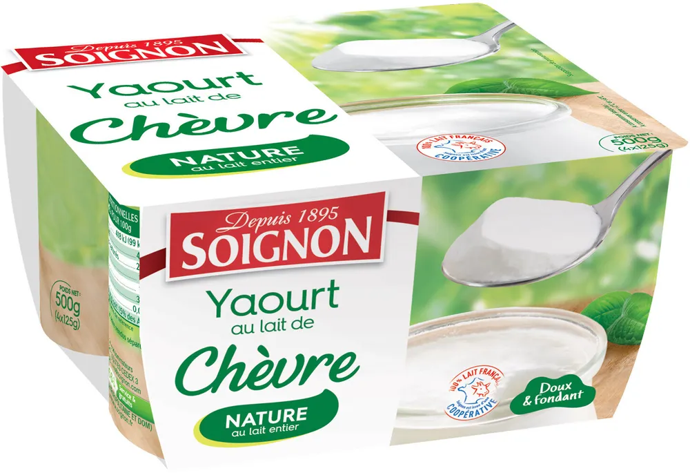 Yaourt au lait entier de chevre