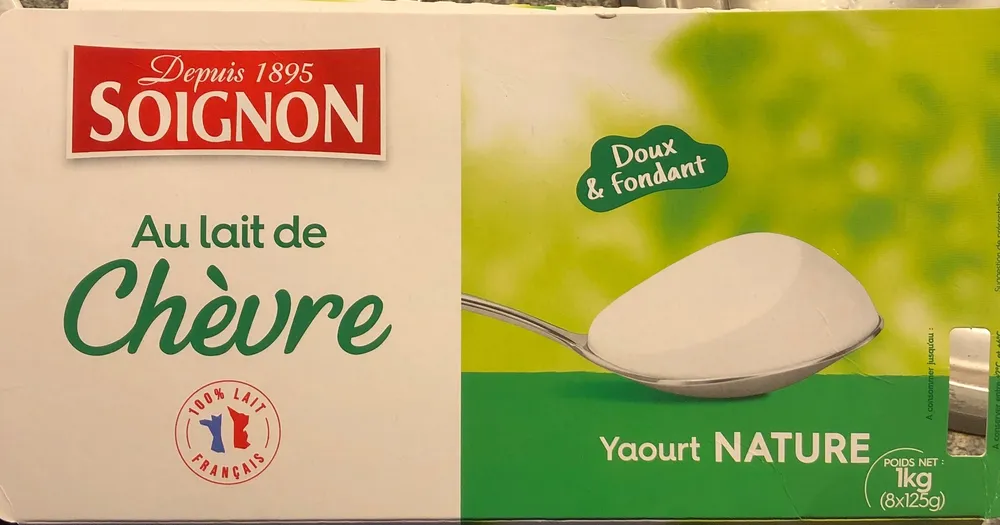 Yaourt au lait de chevre