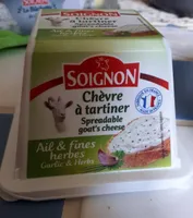 chèvres à tartiner ail et fines herbes