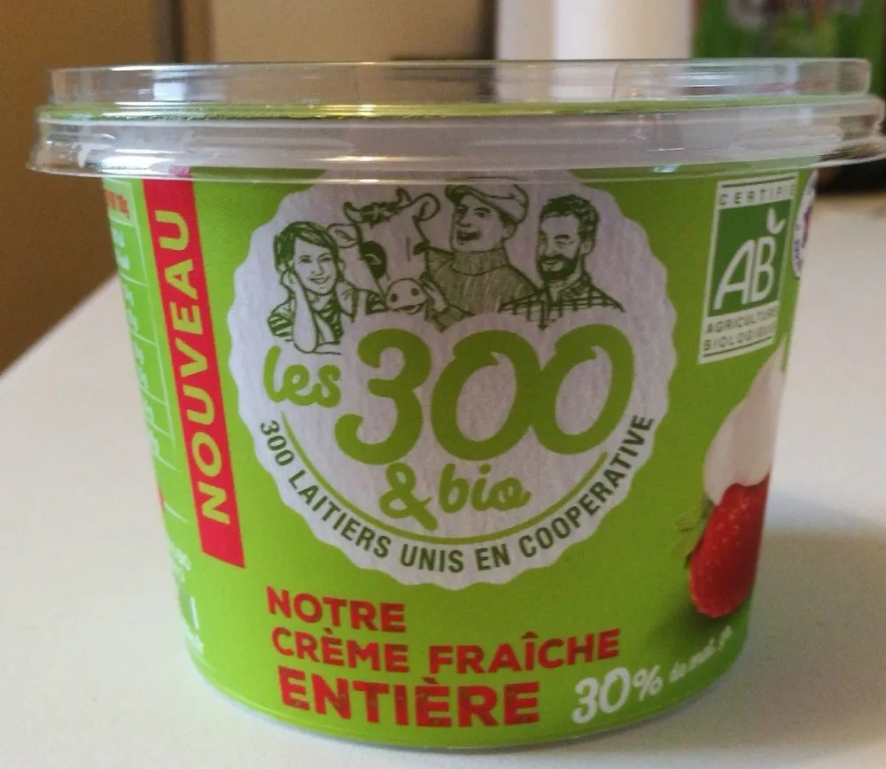 Notre crème fraîche entière