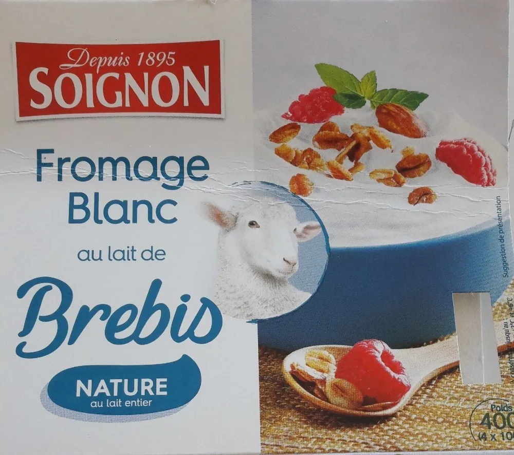 Fromage blanc au lait de brebis
