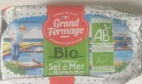 Beurre bio aux cristaux de sel de Noirmoutier