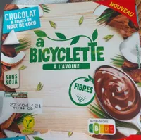 A bicyclette À l'avoine Chocolat et éclats de noix de coxo