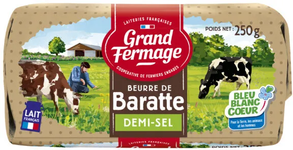 Beurre de baratte demi-sel