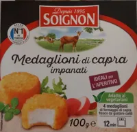 Medaglioni di capra impanati