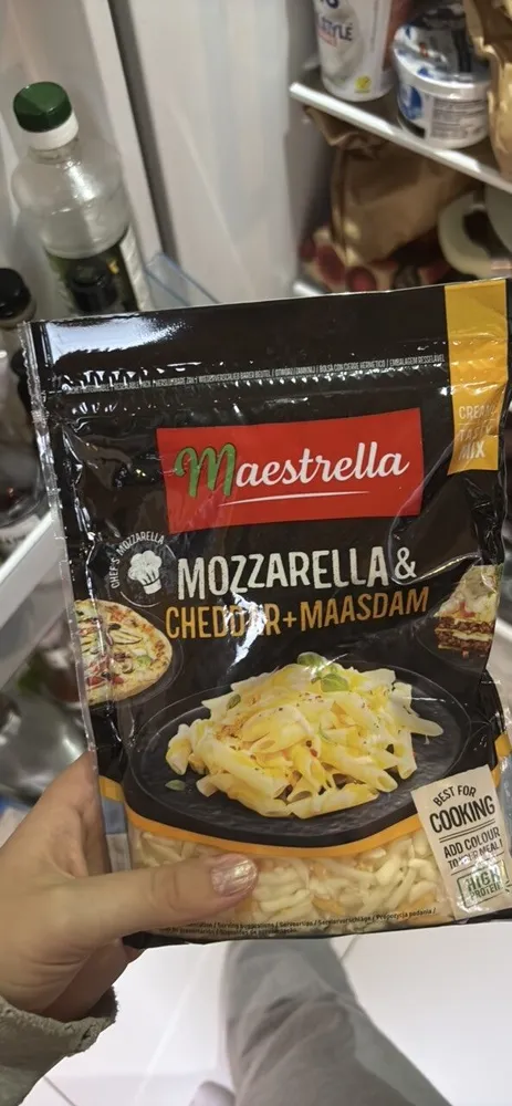 Mozzarella & cheddar+maasdam