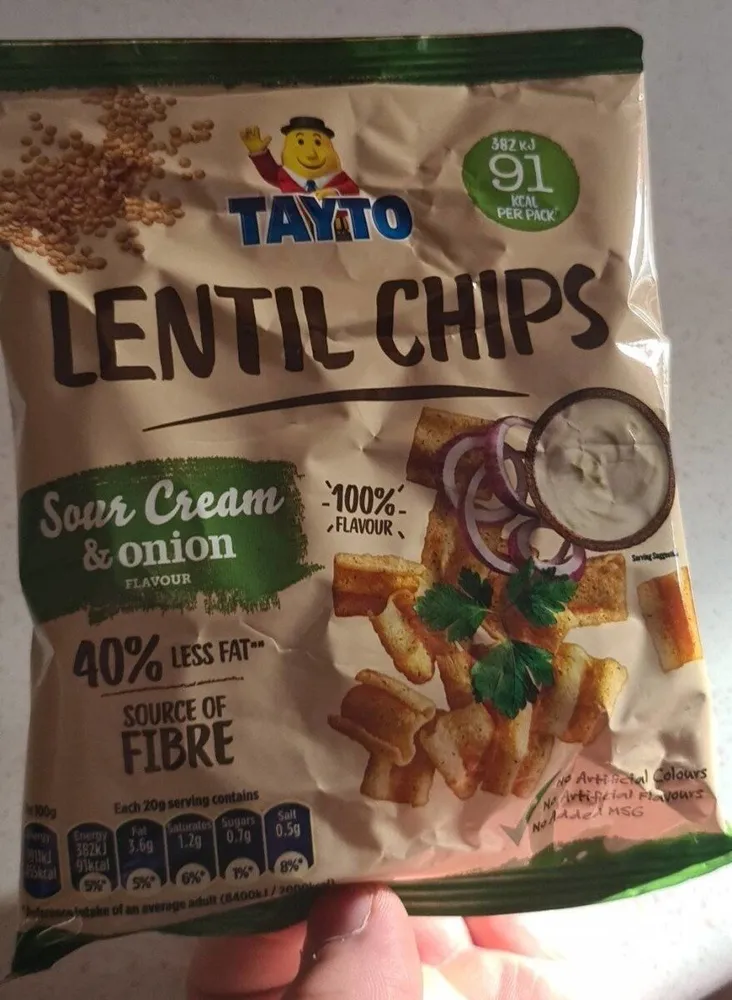 Lentil chips