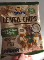Lentil chips