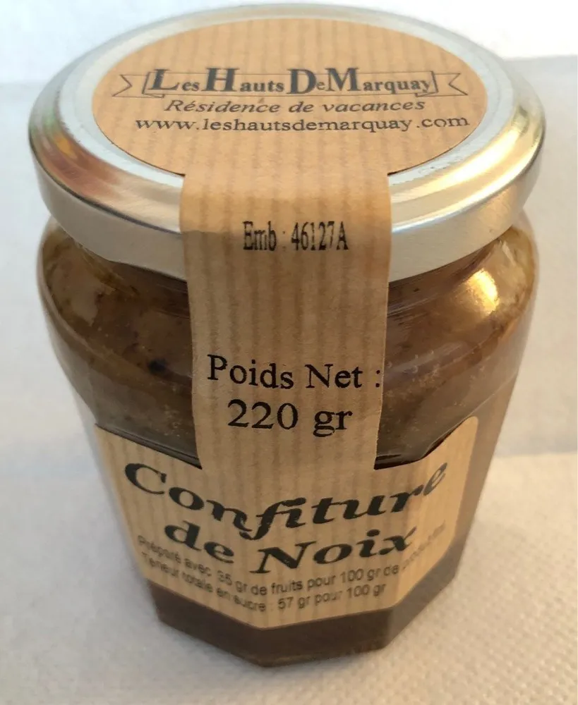 Confiture de noix