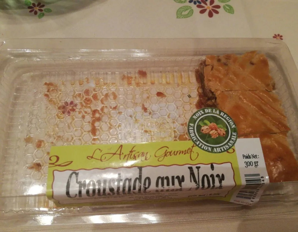 Croustade aux noix