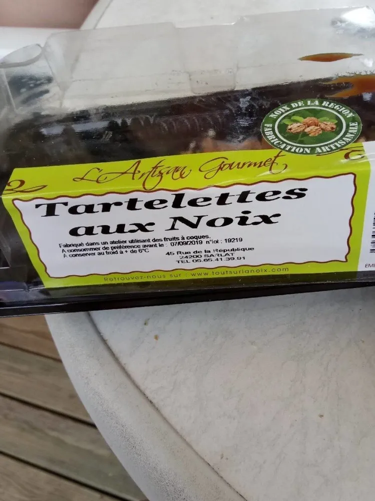 Tartelettes aux noix