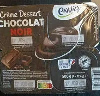 Crème dessert chocolat noir