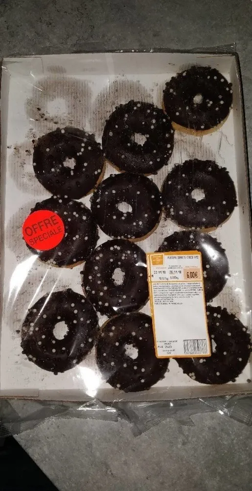 Plateau de donuts choco