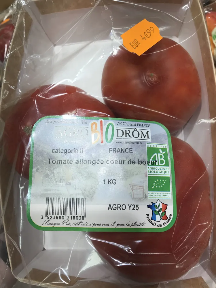 Tomate allongée Cœur de Bœuf