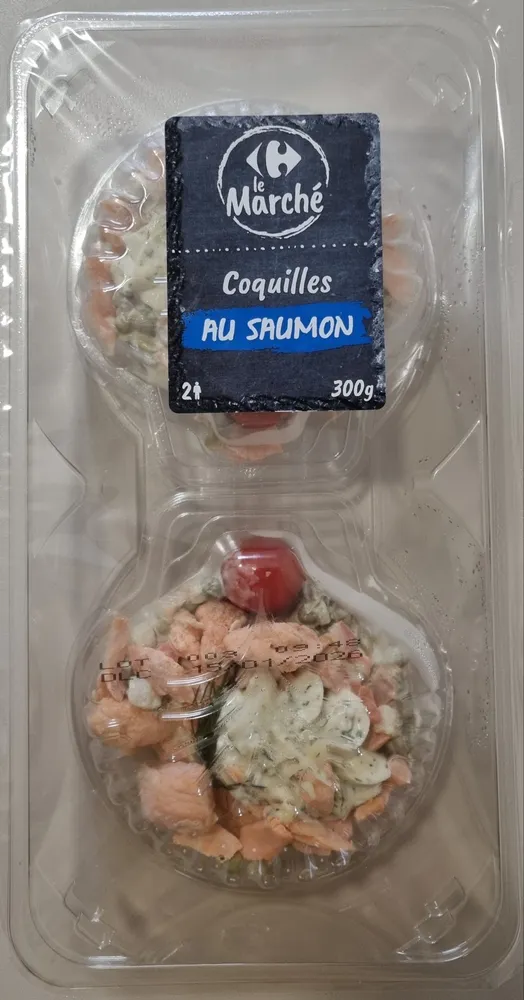 Coquilles Au saumon